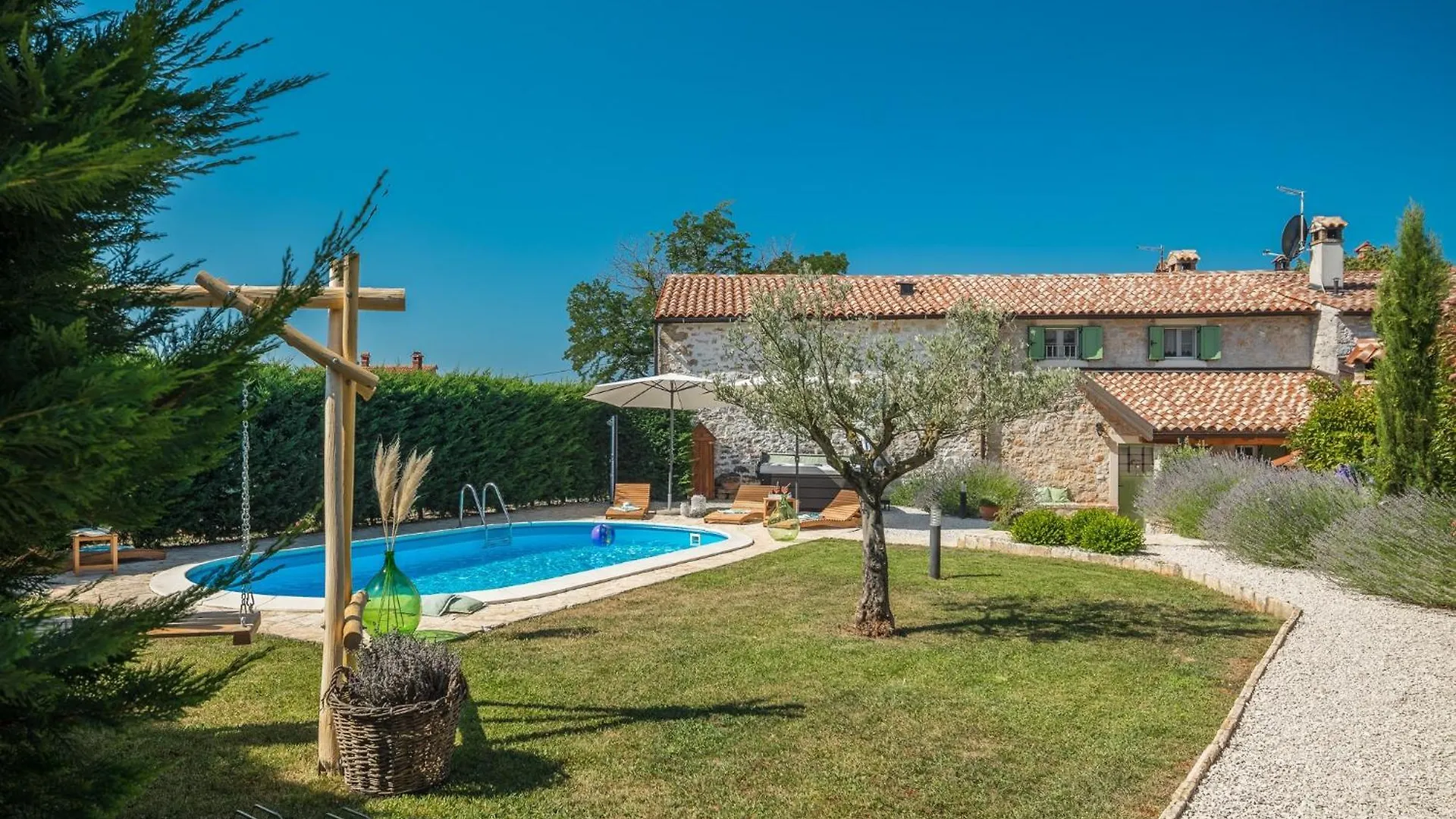 Nyaraló Family Friendly House With A Swimming Pool Cerion, Central Istria - Sredisnja Istra - 16332 Višnjan Horvátország